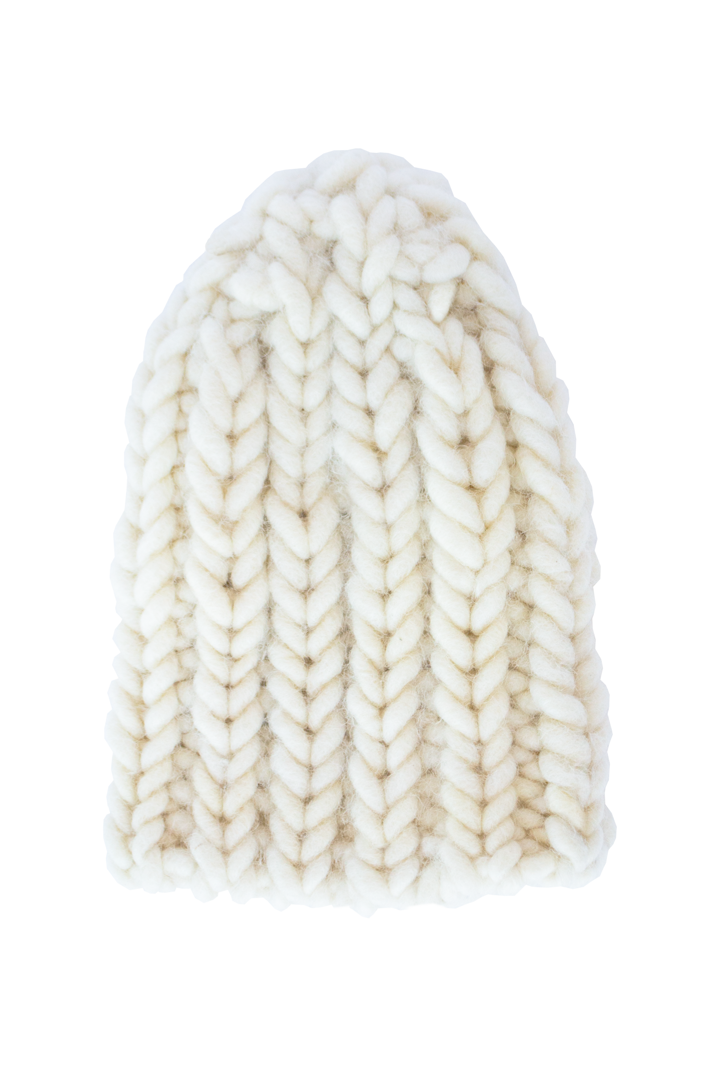 endless made white beanie